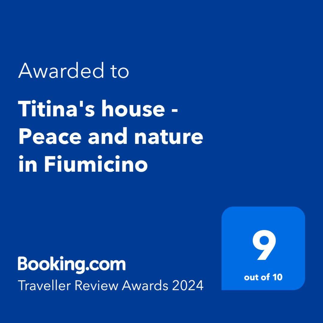 Апартаменты Fco Airport Titina'S House Фьюмичино Экстерьер фото